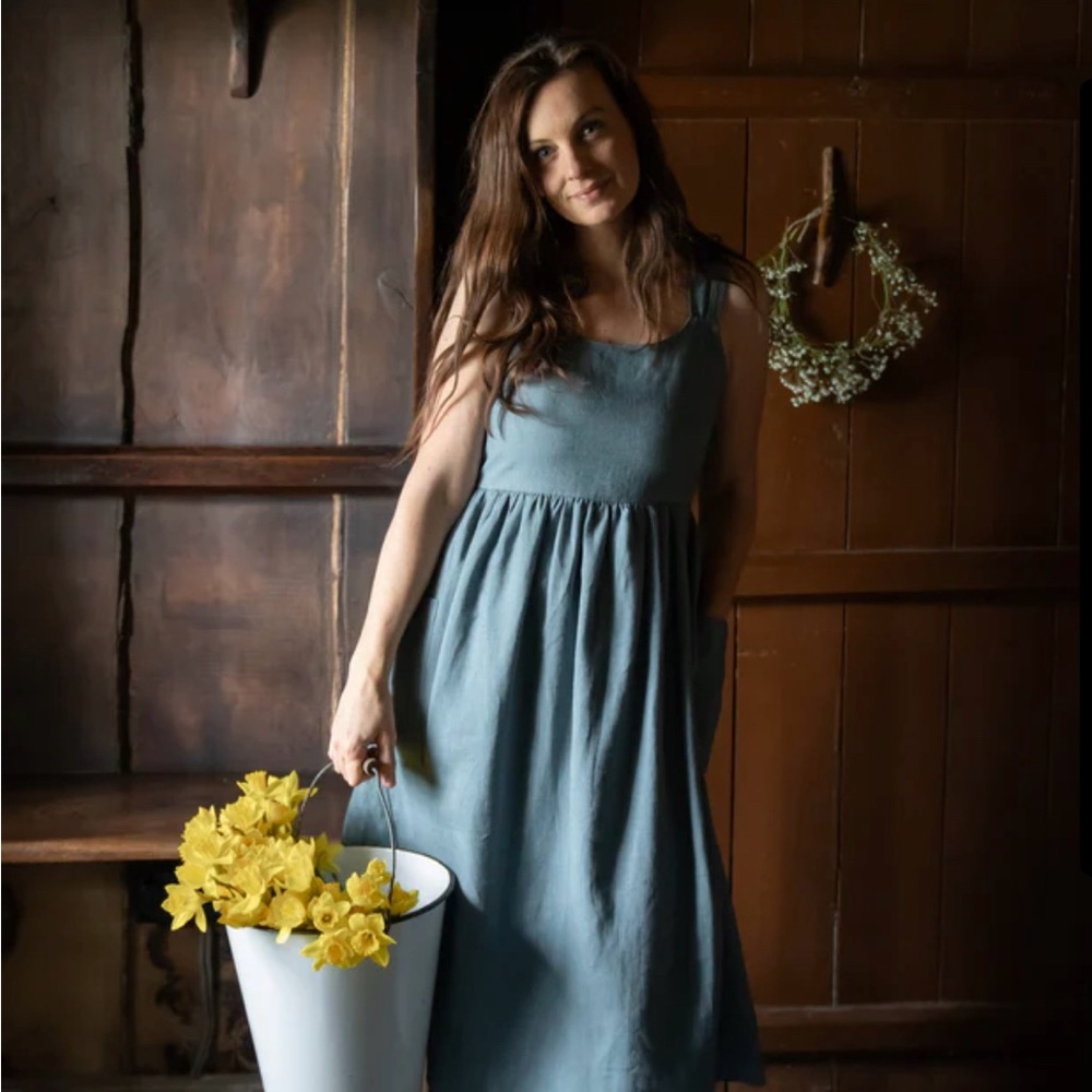 COPY - Little Cottonwood Blue Cottage Dress